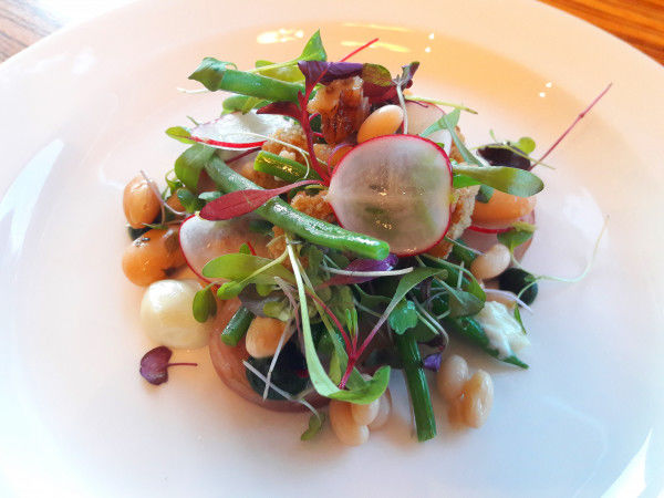 tempting salad from our TDH Menu