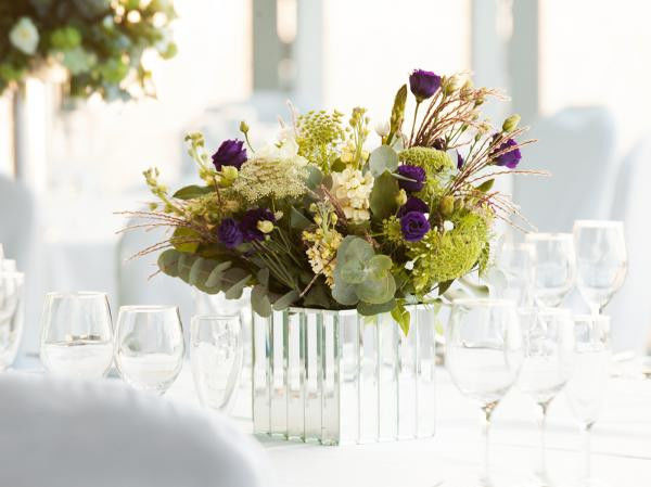 wedding table set up