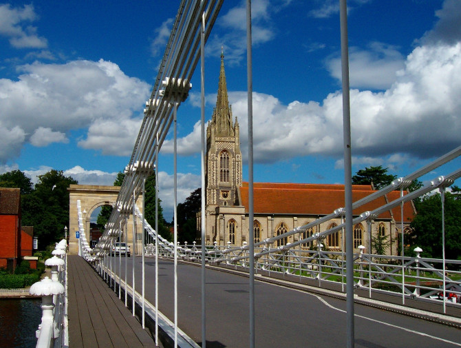 Marlow Bridge,an attraction near Crowne Plaza Marlow
